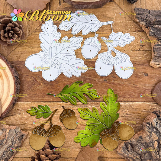 Original Lovely Fall Thanksgiving Harvest Cutting Dies