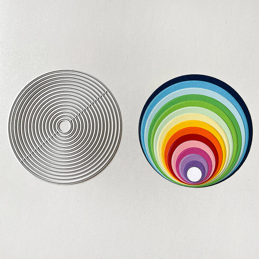 Circle background Cutting Dies