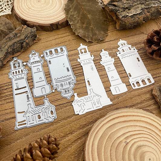 3 styles Lighthouse Dies