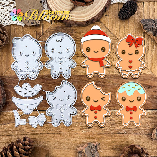 Original Lovely Layers Christmas Gingerbread Man Cutting Dies