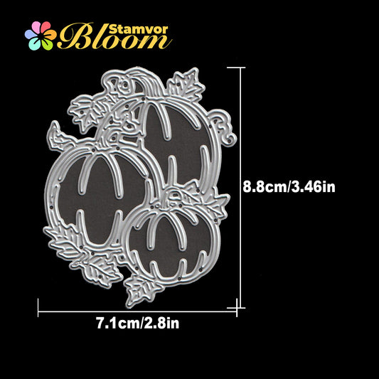 Original Lovely Fall Pumpkins Thanksgiving Cutting Dies