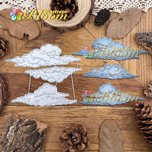 Original Lovely Weather Clouds Cutting Dies