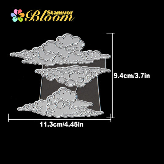 Original Lovely Weather Clouds Cutting Dies