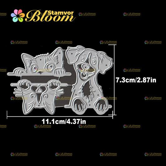 Original Lovely Puppy and Ctas Silhouette Cutting Dies