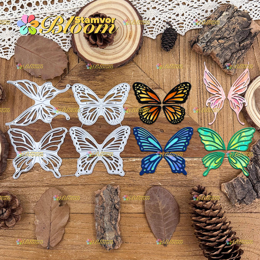Original Lovely Butterflies Wings Cutting Dies