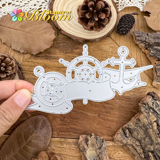 Original Lovely Navigation Father's Birthday Retro Banner Cutting Dies