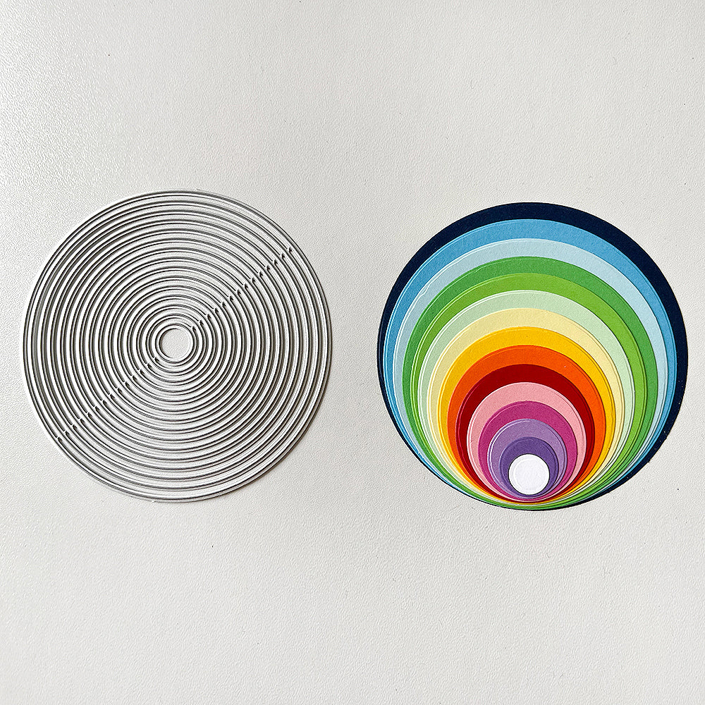 Circle background Cutting Dies