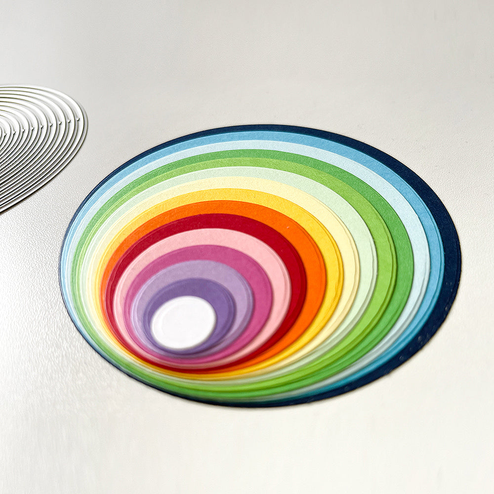 Circle background Cutting Dies