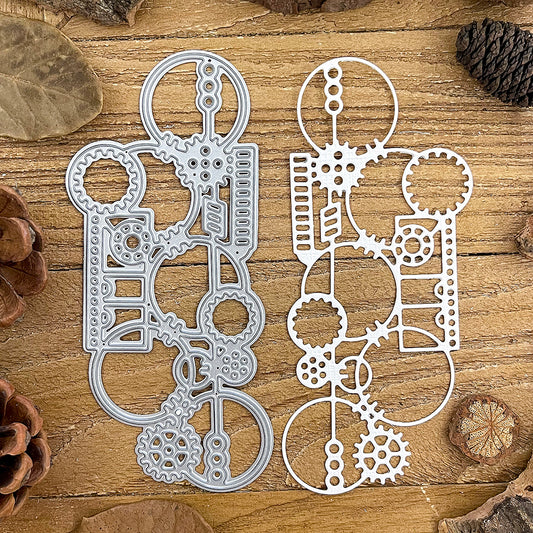 Circular punk gears Cutting Dies