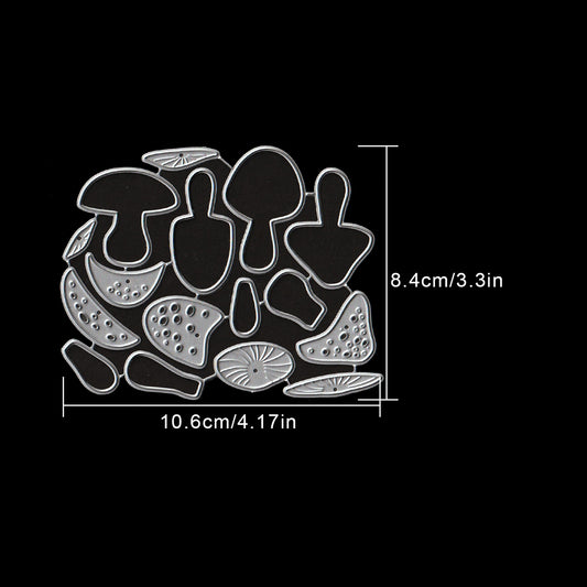 Lovely Layer Mushrooms Cutting Dies