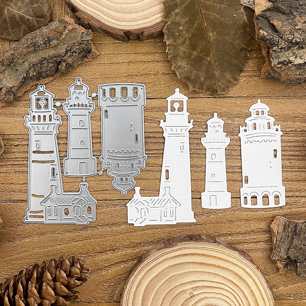 3 styles Lighthouse Dies
