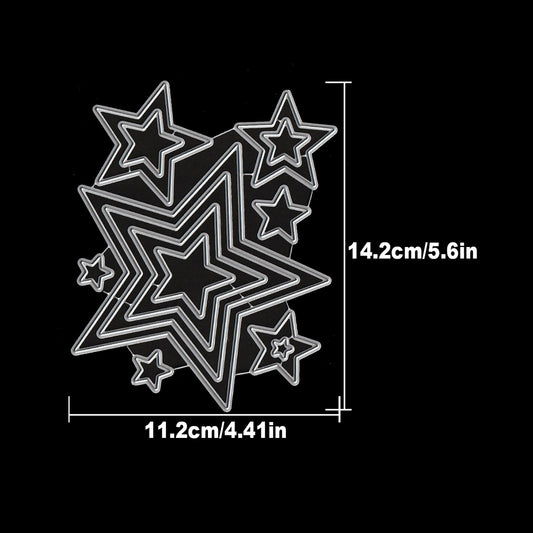 Basic Stars Layers Frames Cutting Dies