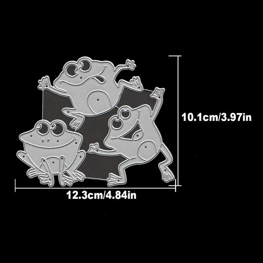 Lovely Funny Jumping Happy Pond Frogs Dies