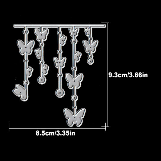 Original Beautiful Butterfies Border Cutting Dies