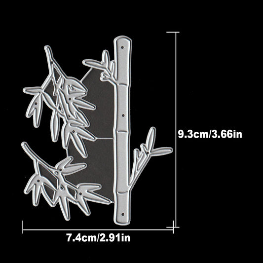 Original Lovely Plants Bamboo Leaves Cutting Dies
