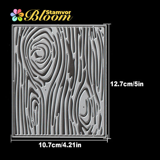 Original Retro Layers Basic Wooden Square Frame Background Cutting Dies
