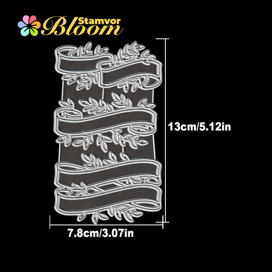Original Lovely Leaves and Branches Banners Cutting Dies