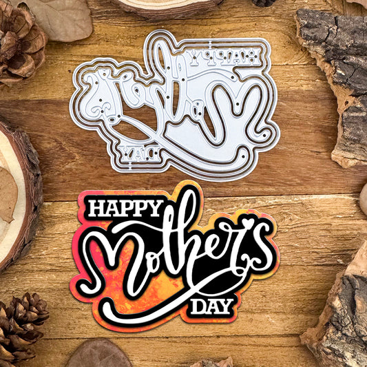 Lovely Layers Mother's Day Title HAPPY MOTHERS DAY