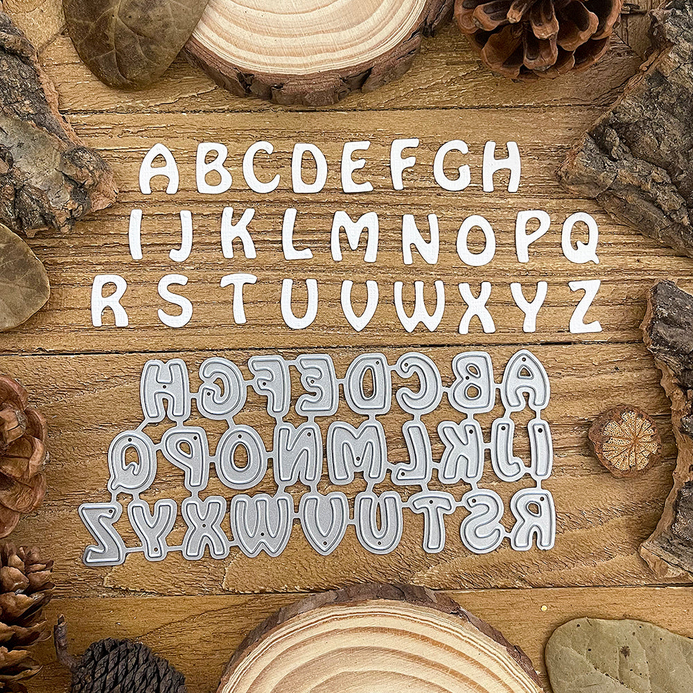 Regular letters Cutting Dies