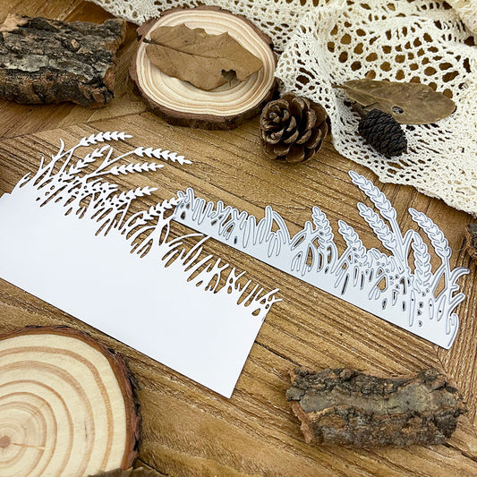 River Reed Grass Silhouette Halfcut Cutting Dies