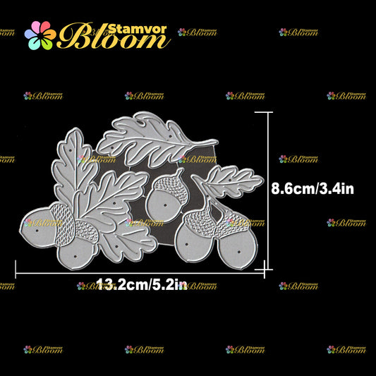 Original Lovely Fall Thanksgiving Harvest Cutting Dies